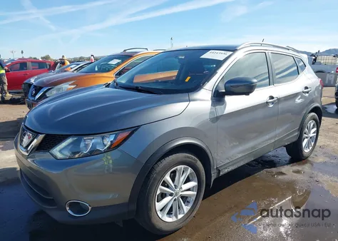 2018 Nissan Rogue Sport Sv из США, поврежденный, VIN JN1BJ1CP7JW153318